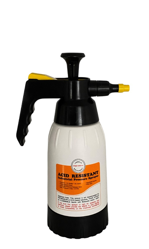 Klager 1.2L acid resistant pressure spray bottle