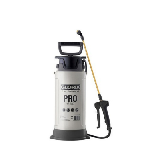 Gloria PRO 500 5.0L oil resistant poly pressure sprayer