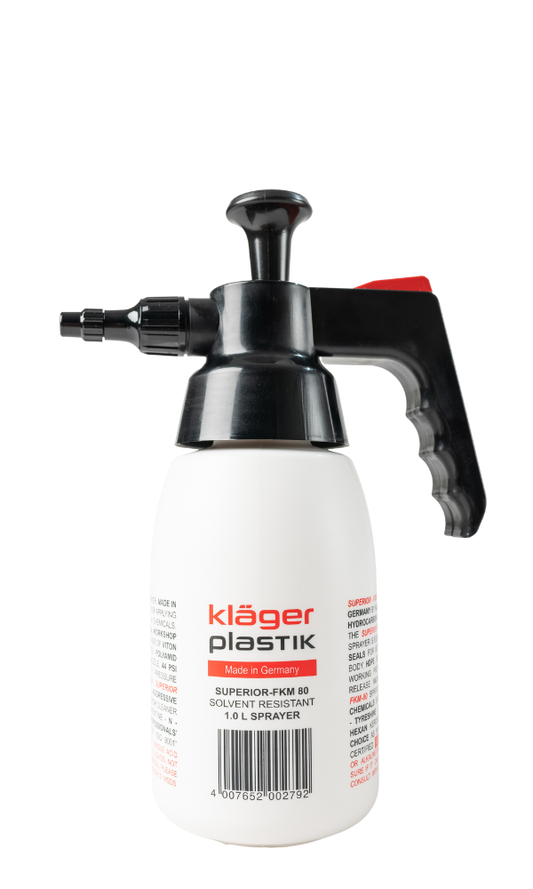 Klager 1.0L Superior solvent-resistant pressure sprayer