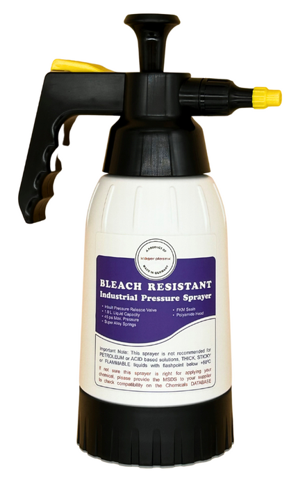 Klager 1.2L bleach-resistant pressure sprayer