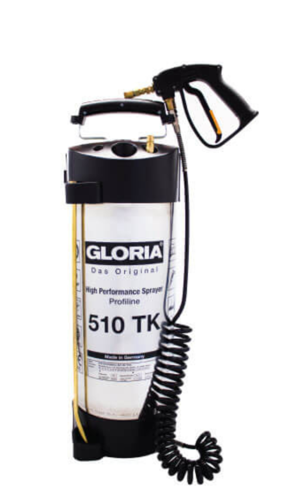 Gloria 510TK 10.0L stainless steel sprayer for carpet and upholstery cleaning