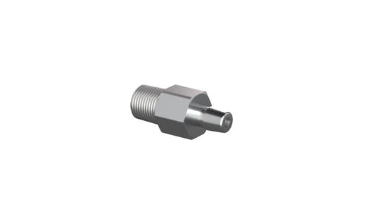 Lafferty stainless steel chemical check valve with Viton seal