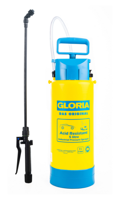 PRO 500 JET acid resistant set up by NORA PRO, shown on an earlier Gloria model