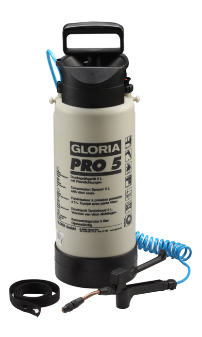 PRO 500 spiral hose set up by NORA PRO, shown on an earlier Gloria model