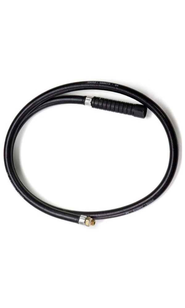 Gloria 1.4m oil-resistant hose with fittings for stainless steel sprayers