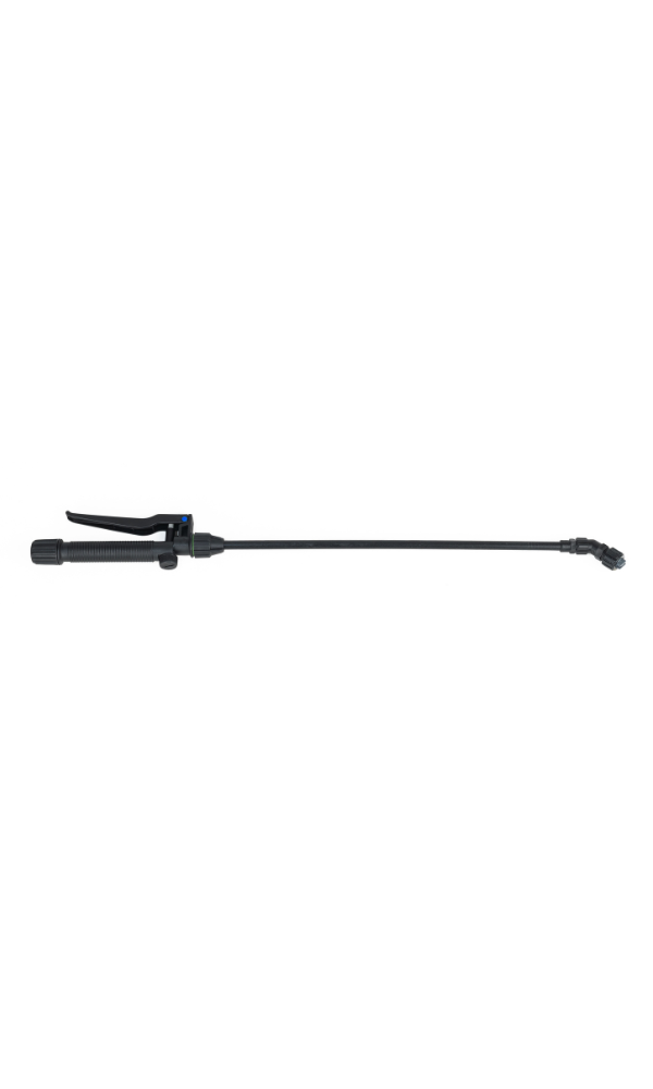 NORA PRO spray gun with flatjet nozzle for acid- and bleach-resistant sprayers