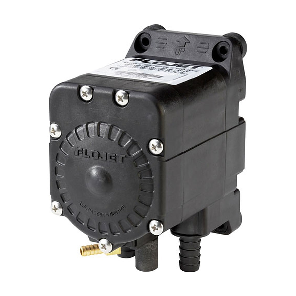 Flojet G57 air operated double diaphragm pump with hose barb connections