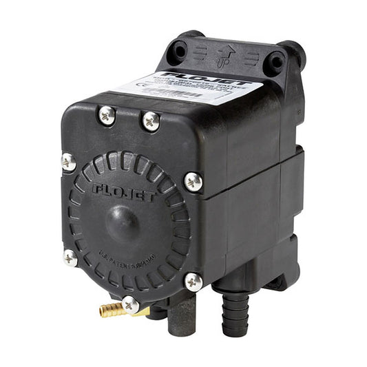 Flojet G57 air operated double diaphragm pump with hose barb connections