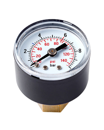 Gloria 0-10 bar pressure gauge with locking nut