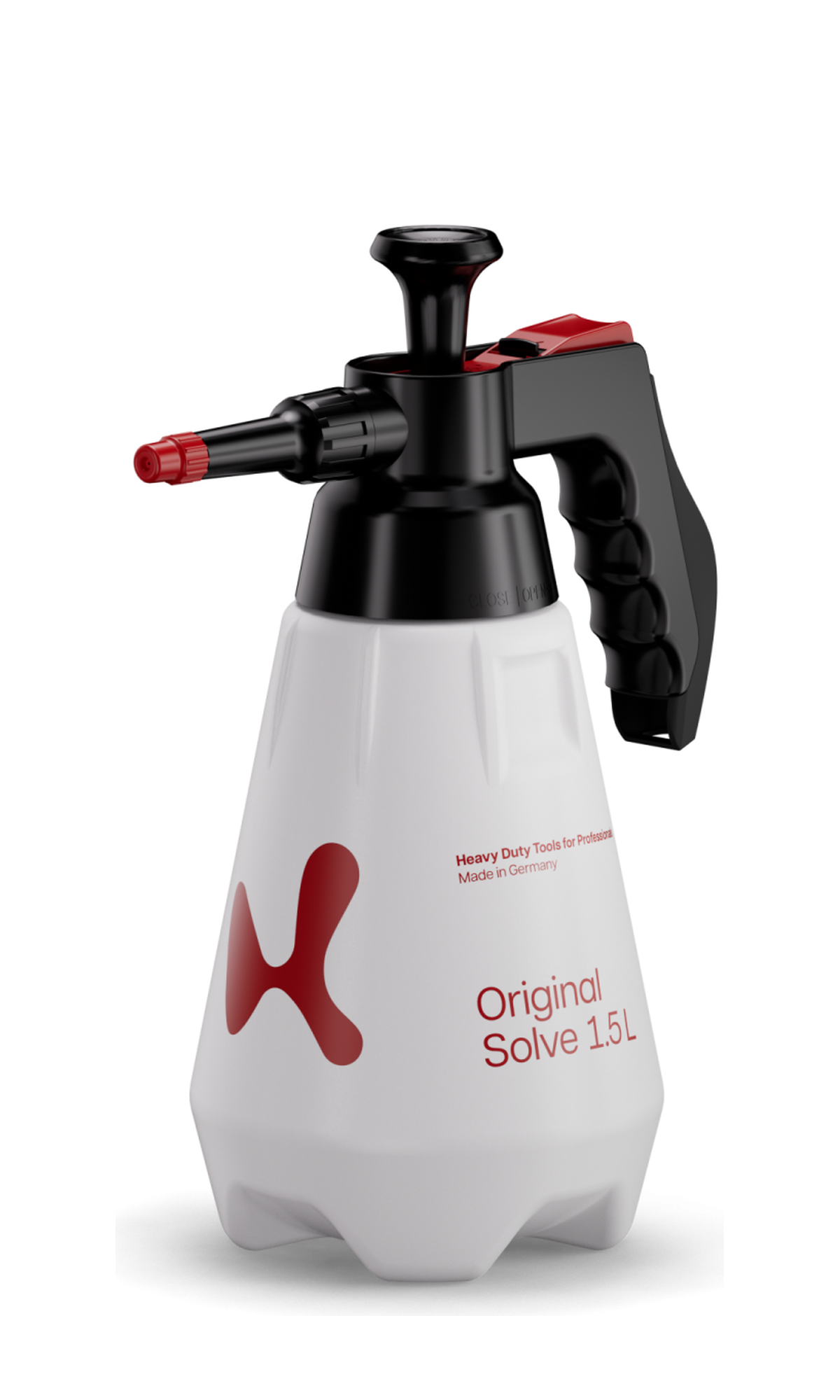 Klager 1.5L solvent-resistant pressure sprayer in the current Original Solve design