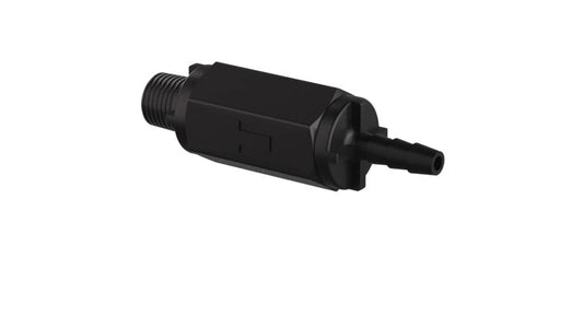 Lafferty 491402 chemical check valve, polypropylene with VITON seal