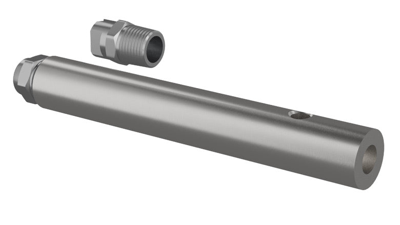 Lafferty 536720 A-20SS stainless steel airless foam wand with nozzles