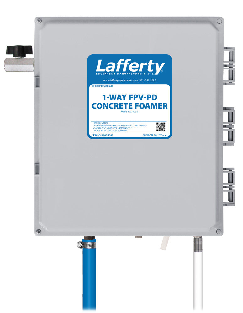 Lafferty 933602-V 1-Way FPV-PD Concrete Foamer