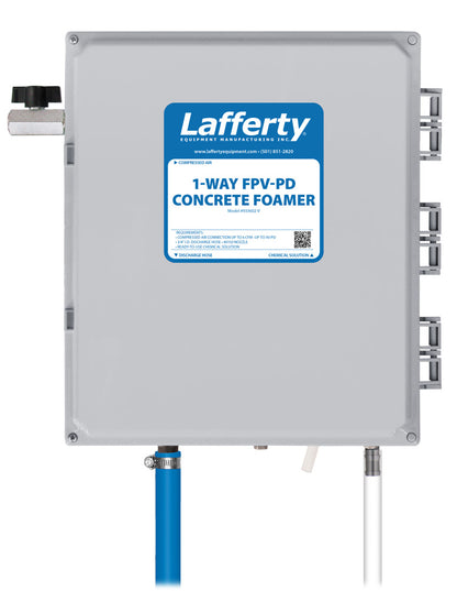 Lafferty 933602-V 1-Way FPV-PD Concrete Foamer