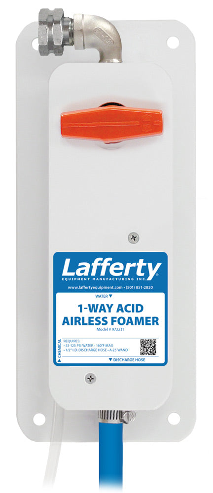 Lafferty 972211 1-Way Acid airless foamer