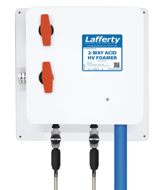 Lafferty 972327 2-Way Acid HV Foamer, wall mount