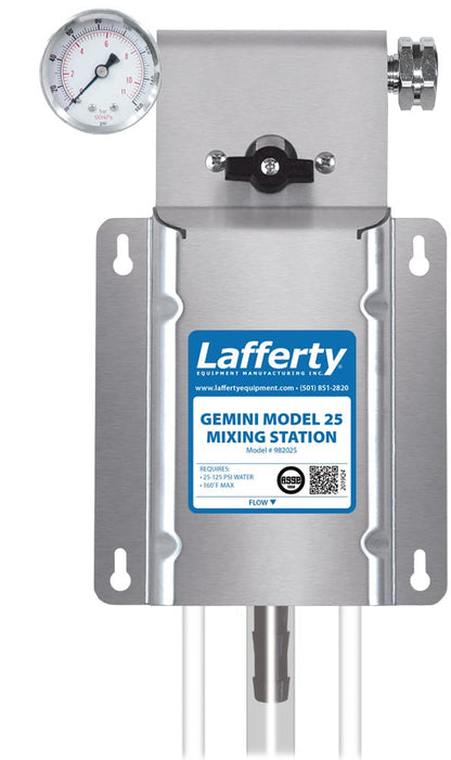 Lafferty 982025 Gemini Model 25 two chemical mixing station