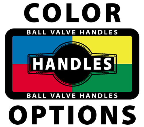 Lafferty mixing station ball valve handle colour options