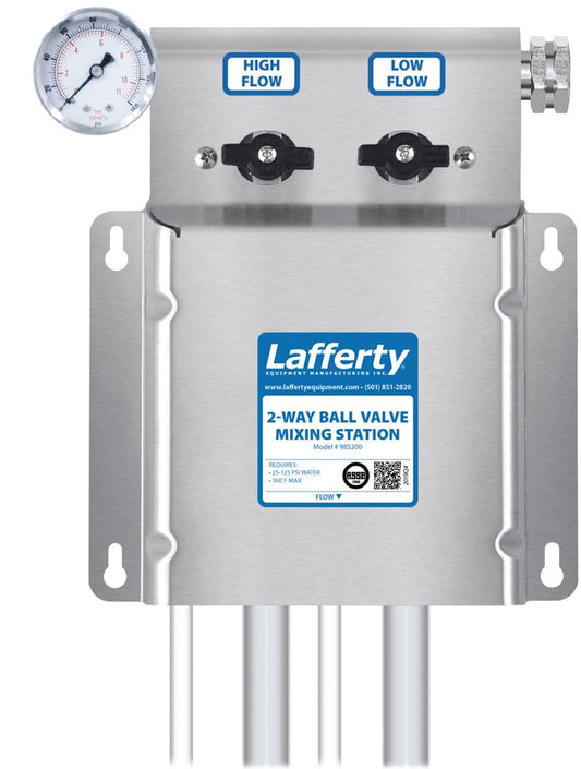 Lafferty 985200 2-Way ball valve chemical mixing station