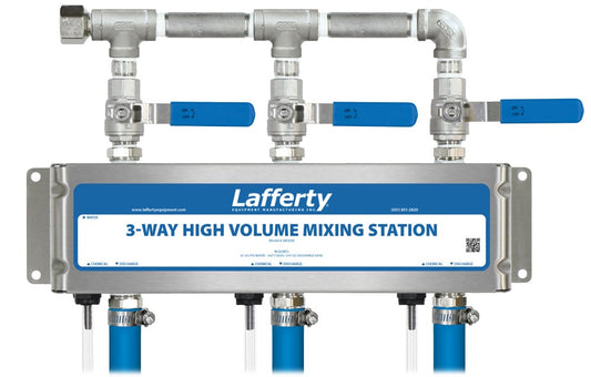Lafferty 985838 3-Way high volume chemical mixing station